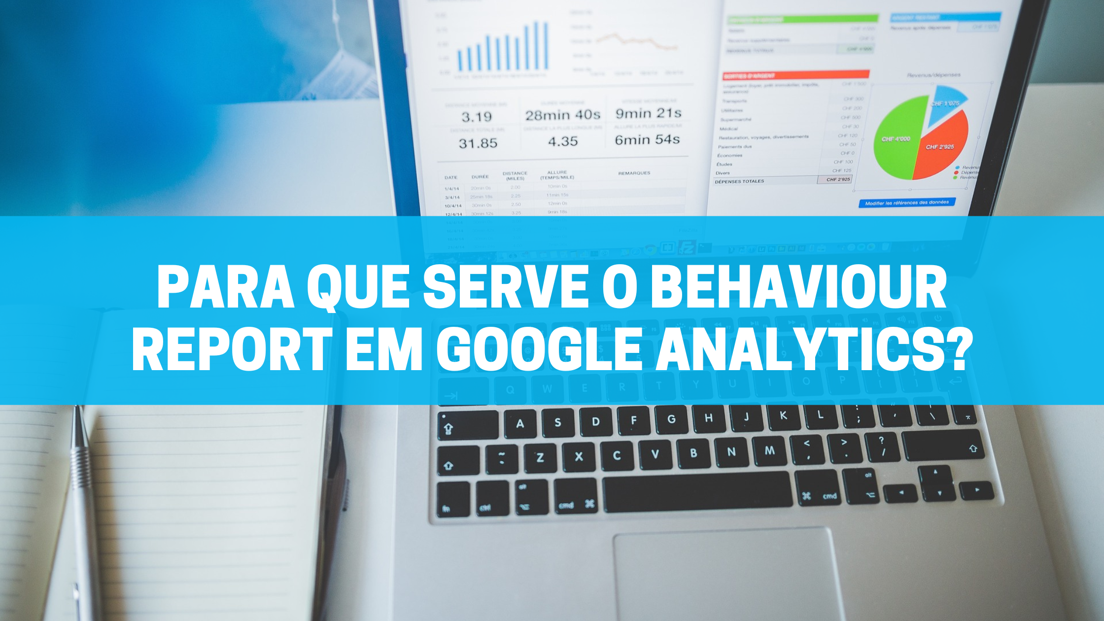 Para que serve o behaviour report em Google Analytics?